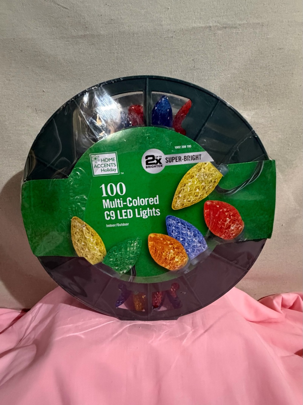 Multi-Colored C9 LED String Lights - 100 Count